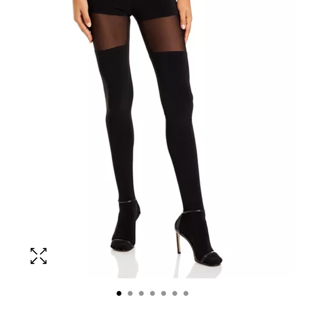Thigh high look legging’s  Black
